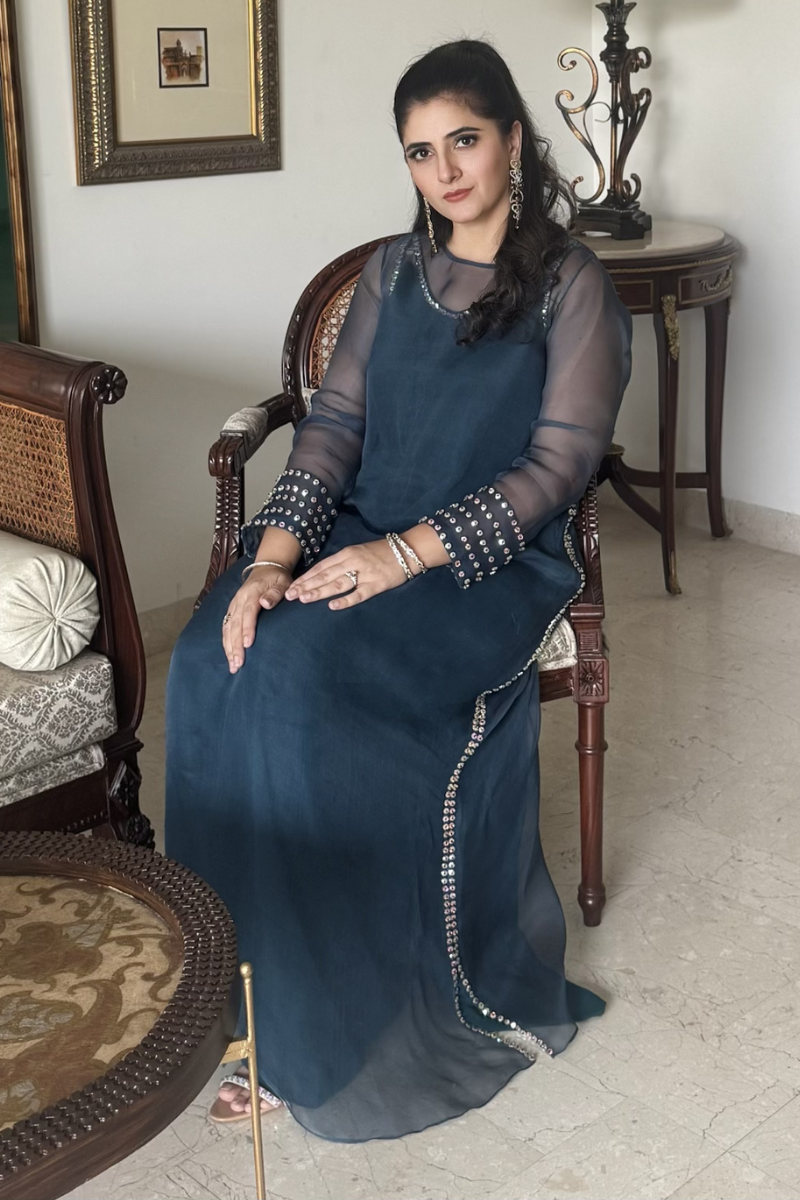 Emerald Glam Kaftan