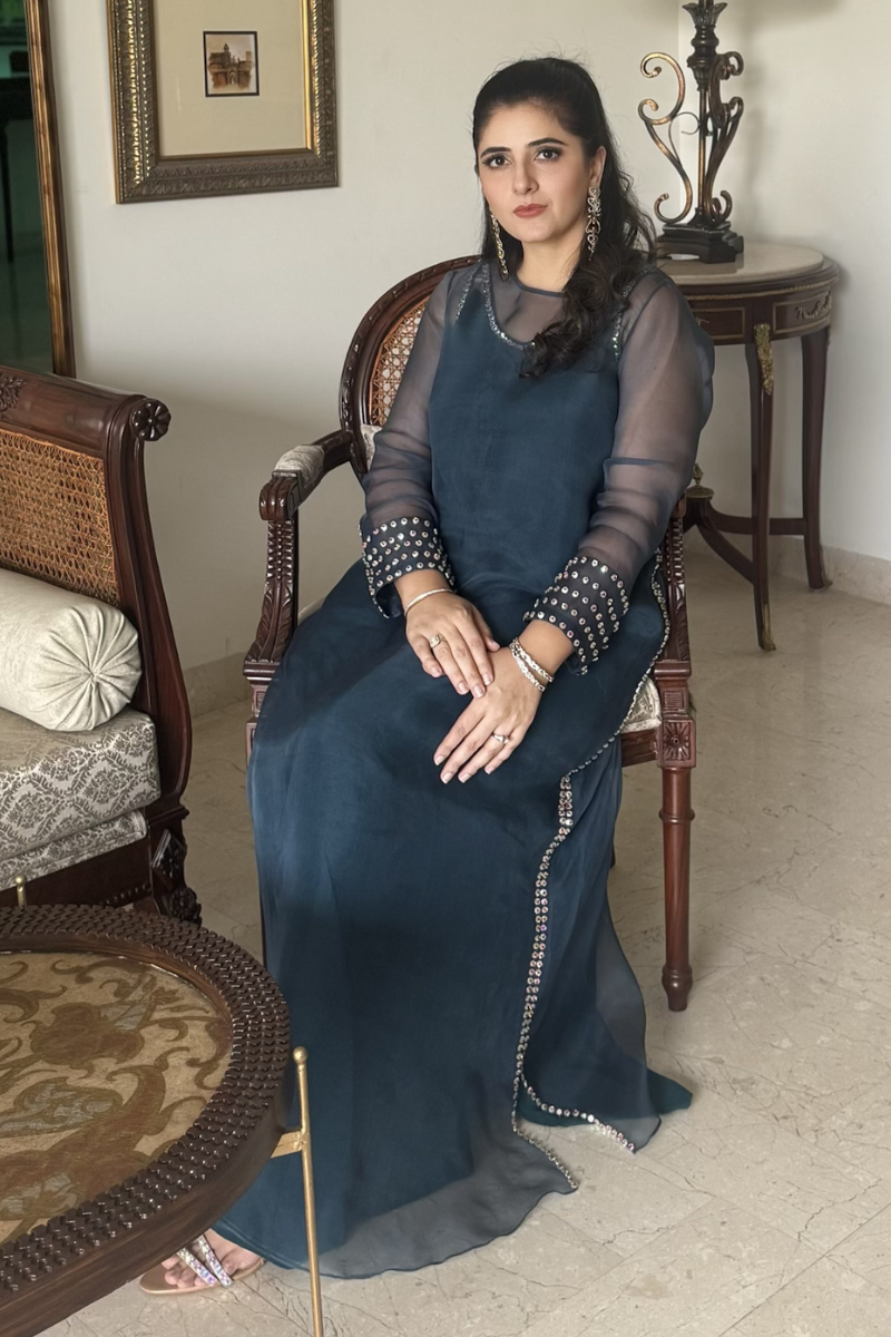 Emerald Glam Kaftan