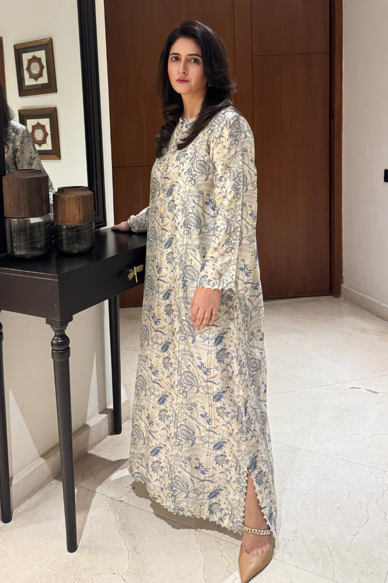 Serene Flora Kaftan